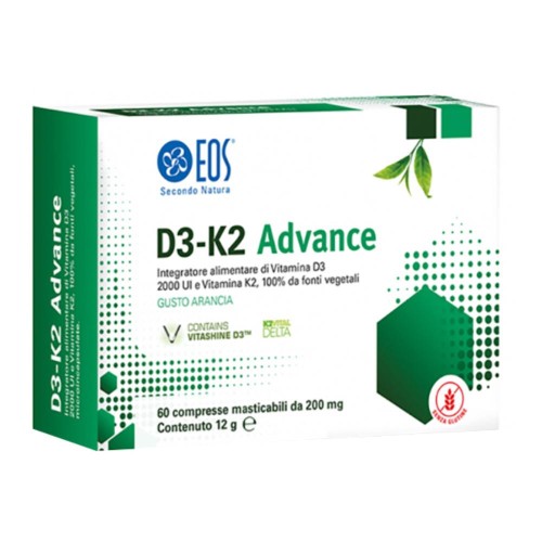 D3 K2 ADVANCE 60CPR MASTIC EOS