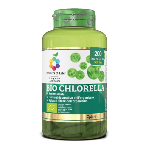 BIO CHLORELLA 200CPR COLOURS