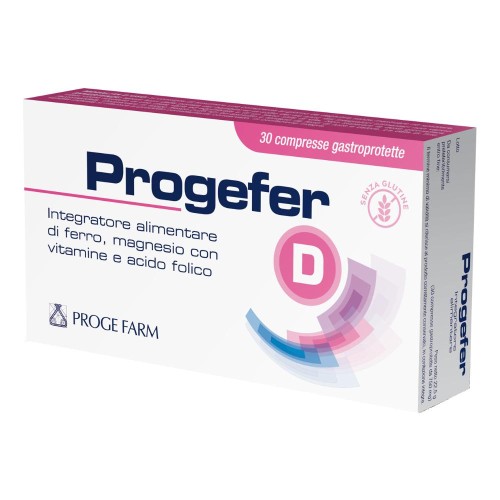 PROGEFER D 30CPR GASTROPROT