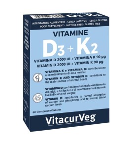 VITAMINE D3+K2 60CPR