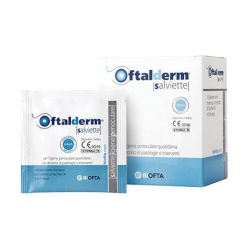 OFTALDERM SALVIETTE STERIL16PZ