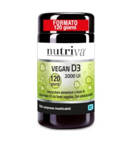 NUTRIVA VEGAN D3 120CP