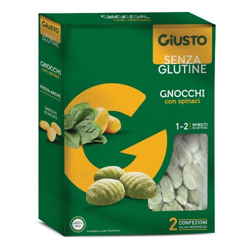 GIUSTO S/G GNOCCHI SPINACI500G