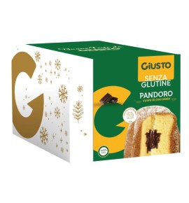 GIUSTO S/G PANDORO CUOR CACAO