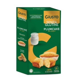 GIUSTO S/G PLUMCAKE YOGURT 160