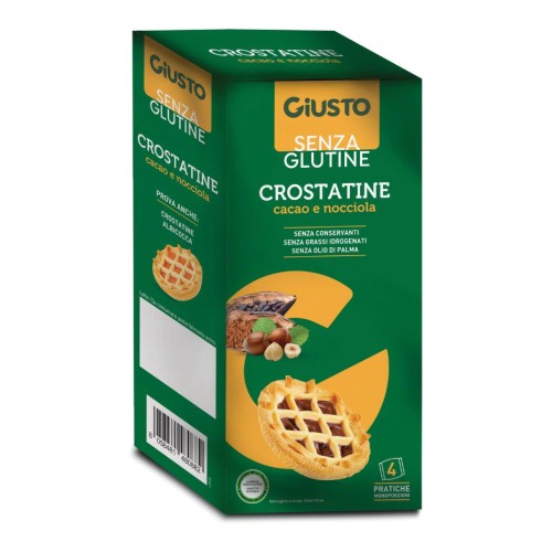 GIUSTO S/G CROSTATINA CACAO4PZ