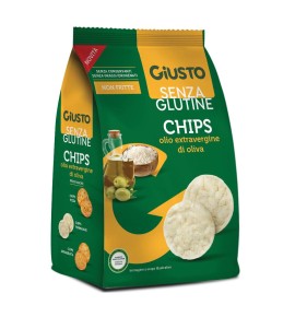 GIUSTO S/G CHIPS OLIO EVO 40G