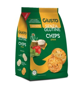 GIUSTO S/G CHIPS PIZZA 40G