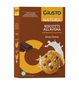 GIUSTO S/G BISCOTTI AVENA CIOC