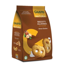 GIUSTO S/G BISCOTTI AVENA 250G