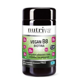 NUTRIVA VEGAN B8 FIZZ 30CPR LIMO