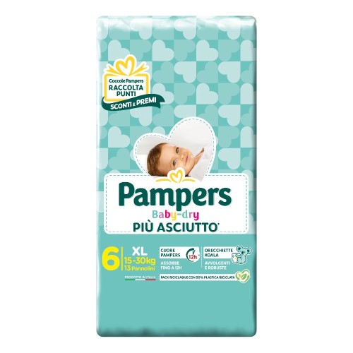 PAMPERS BD DOWNCOUNT XL 13PZ