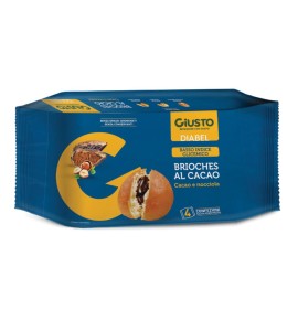 GIUSTO DIABEL BRIOCHE CACAO4PZ