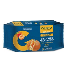 GIUSTO DIABEL BRIOCHE FRUTT4PZ