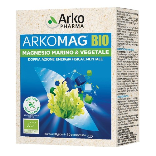 ARKOMAG BIO MAGNESIO MAR 30CPR