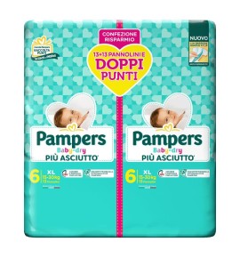 PAMPERS BD DUO DOWNCOUNT XL26P
