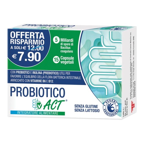 PROBIOTICO ACT 15CPS VEGETALI