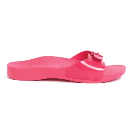 SCHOLL SUN PVC W RUBY RED 36