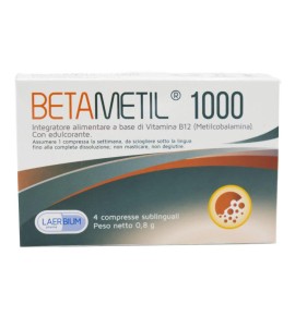 BETAMETIL 1000 4CPR SUBLINGUAL