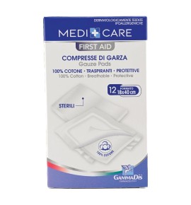 GARZA COTONE 18X40CM 12PZ