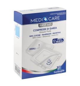 GAMMADISS GARZA COTONE 36X40CM 12PZ