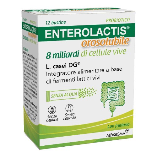 ENTEROLACTIS OROSOLUBILE 12 BUSTE