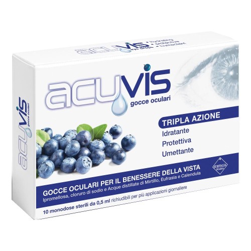 ACUVIS GOCCE OCULARI 10FL 0,5M