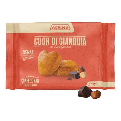 AGLUTEN CUOR DI GIANDUIA 150G