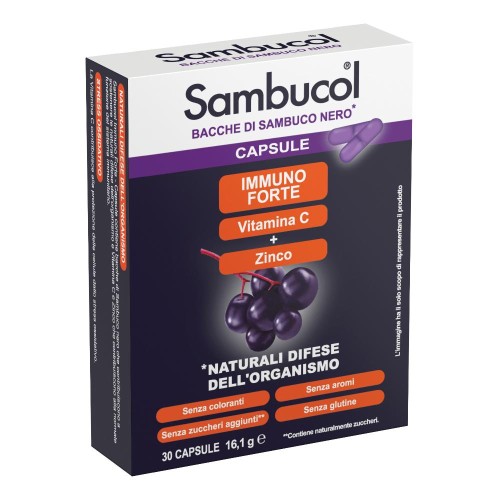 SAMBUCOL IMMUNOFORTE 30CPS