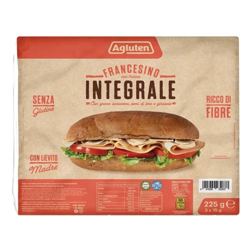 AGLUTEN FRANCESINO INTEGR 225G