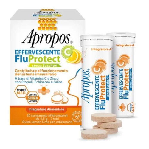 APROPOS EFFERV C FLUPROT 20CPR