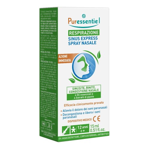 PURESSENTIEL SINUS SPR NASALE