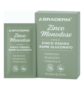 ZINCO MONODOSE 10STICK BRADERM