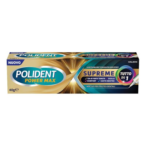 POLIDENT POWER MAX SUPREME 40G